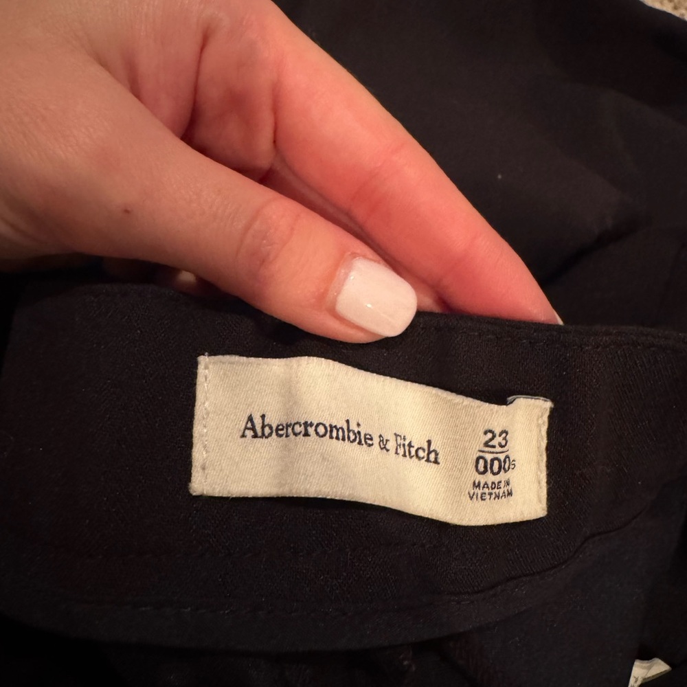 Abercrombie & Fitch Black Trousers - Picture 3 of 3